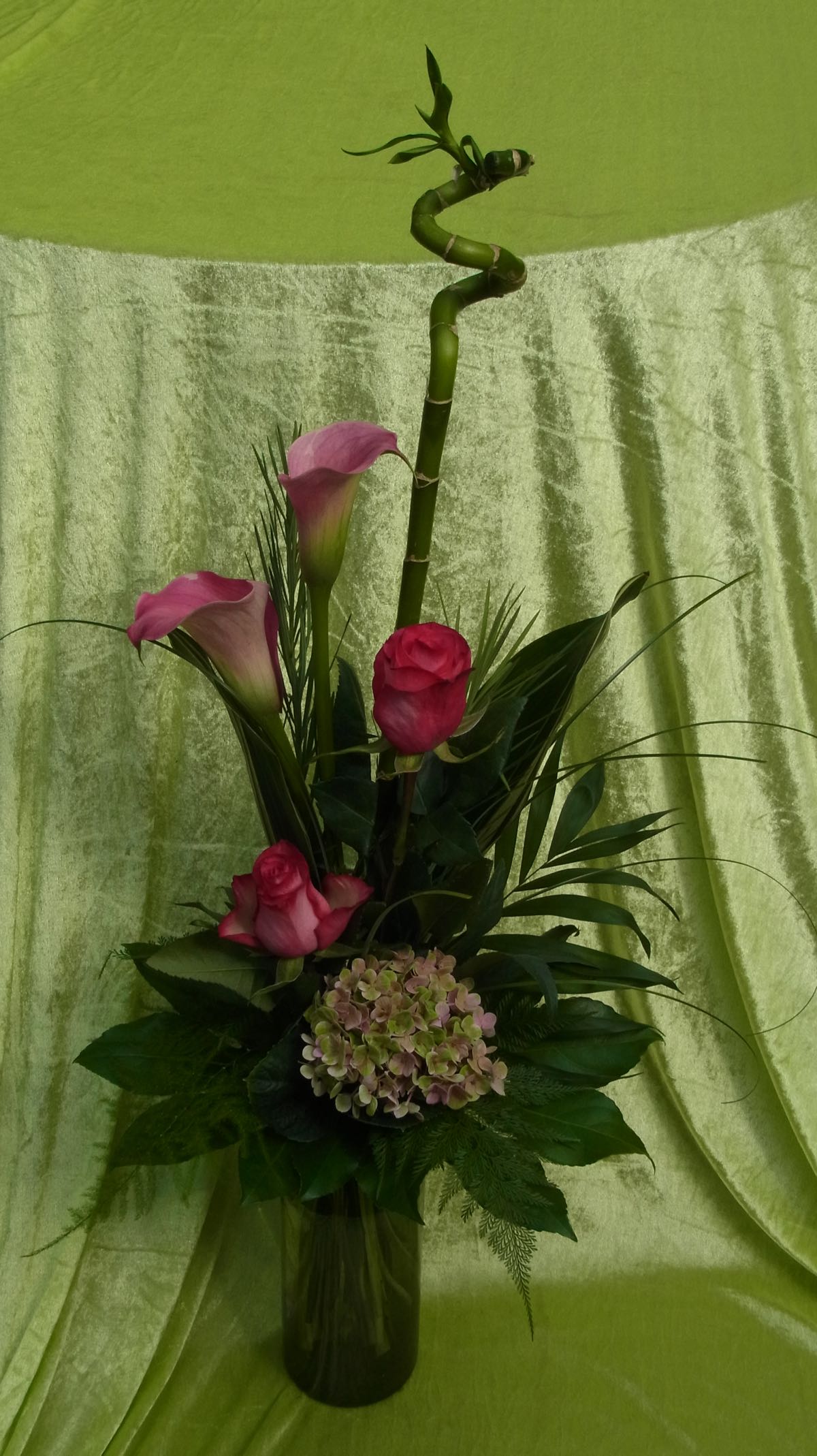 Gestufter Strauss In Pink Rosa